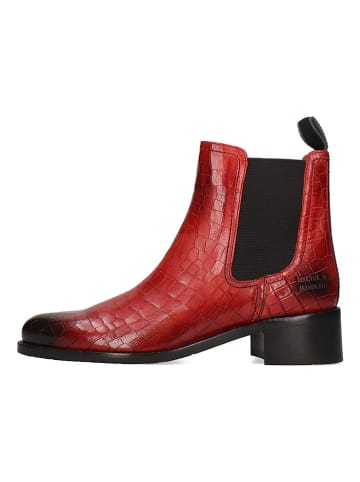 MELVIN & HAMILTON Leren chelseaboots "Kaya 1" rood