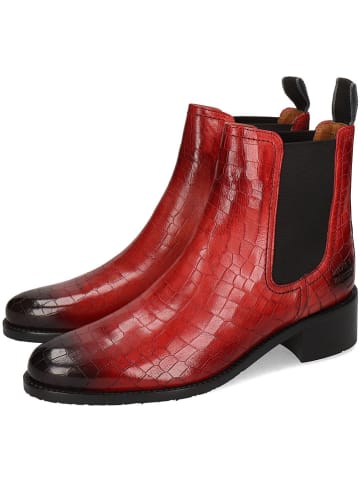 MELVIN & HAMILTON Leren chelseaboots "Kaya 1" rood