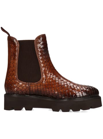 MELVIN & HAMILTON Leder-Chelsea-Boots in Braun