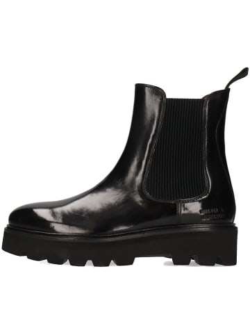 MELVIN & HAMILTON Leder-Chelsea-Boots in Schwarz