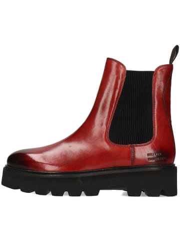 MELVIN & HAMILTON Leder-Chelsea-Boots in Rot