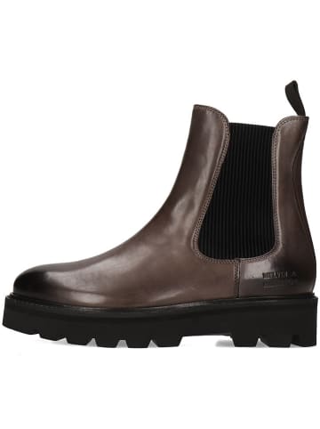 MELVIN & HAMILTON Leder-Chelsea-Boots in Anthrazit