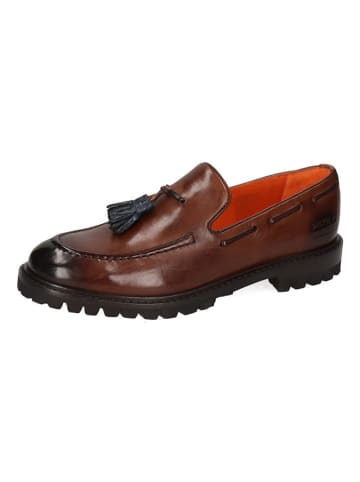 MELVIN & HAMILTON Leder-Mokassins "Regine 2" in Braun