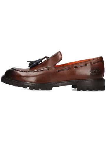 MELVIN & HAMILTON Leder-Mokassins "Regine 2" in Braun