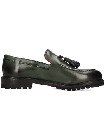 MELVIN & HAMILTON Leren mocassins "Regine 2" groen