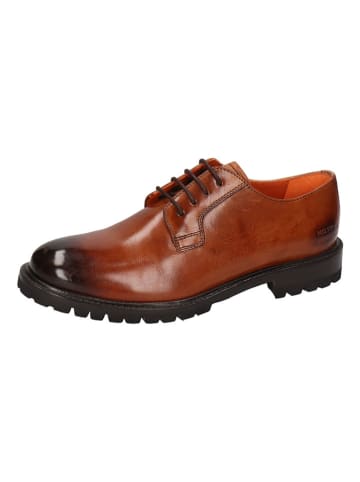 MELVIN & HAMILTON Leren veterschoenen "Regine 16" bruin