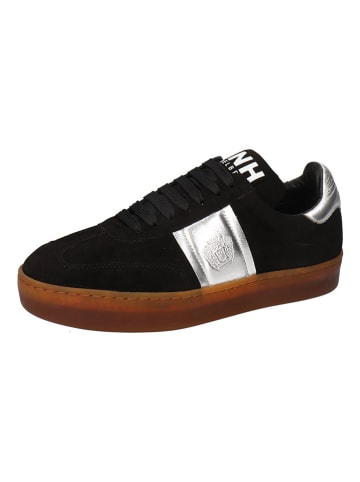 MELVIN & HAMILTON Leder-Sneakers "Amira 1" in Schwarz/ Silber