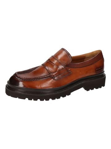 MELVIN & HAMILTON Leren mocassins "Matteo 1" bruin