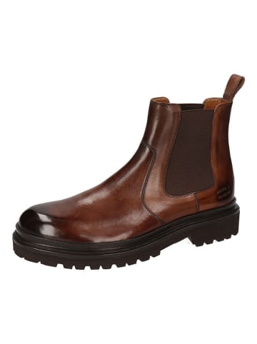 MELVIN & HAMILTON Leder-Chelsea-Boots "Matteo 5" in Braun