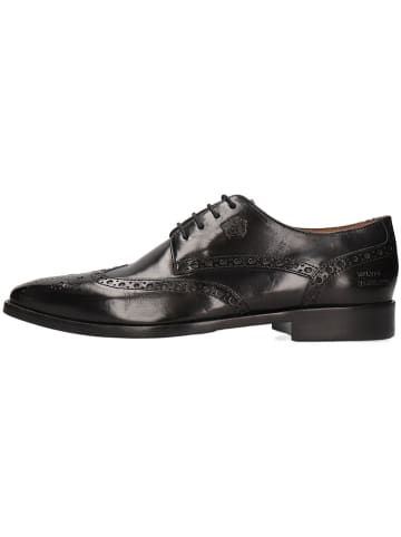 MELVIN & HAMILTON Leder-Schnürschuhe "Martin 15" in Schwarz