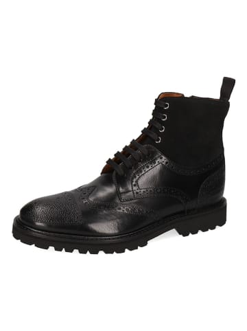 MELVIN & HAMILTON Leder-Boots "Trevor 50" in Schwarz