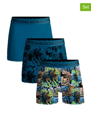 Muchachomalo 3-delige set: boxershorts blauw