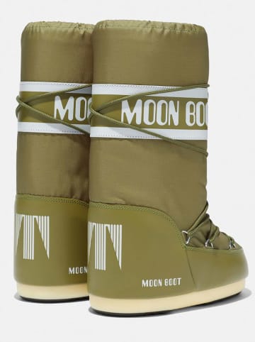 Moon Boot Kozaki zimowe "Icon" w kolorze khaki