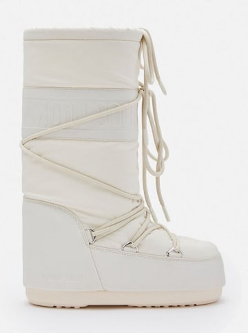 Moon Boot Kozaki zimowe "Icon" w kolorze kremowym