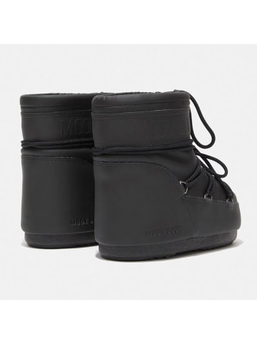 Moon Boot Botki zimowe "Icon Low" w kolorze czarnym