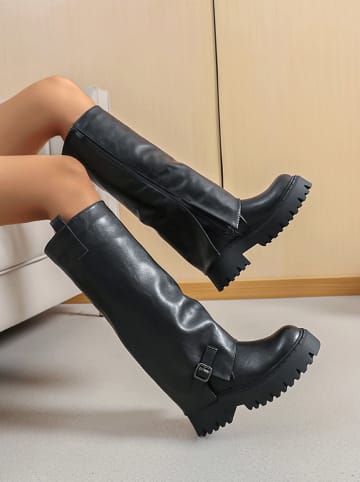 Sixth Sens Stiefel in Schwarz
