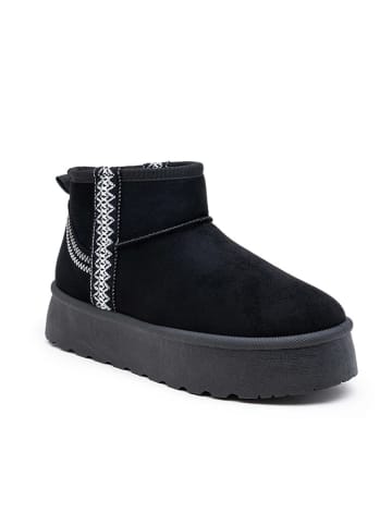 Foreverfolie Winterboots in Schwarz