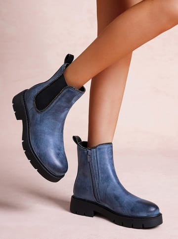 Foreverfolie Boots in Blau
