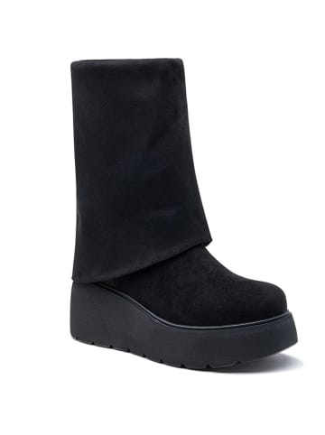 Foreverfolie Stiefel in Schwarz