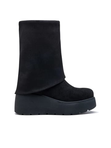 Foreverfolie Stiefel in Schwarz