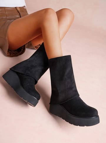 Foreverfolie Stiefel in Schwarz