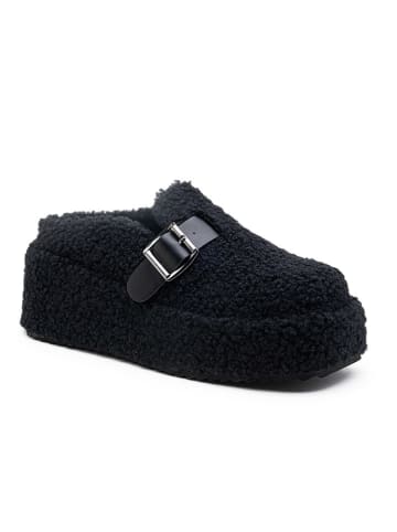 Foreverfolie Pantoffels zwart