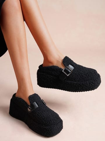 Foreverfolie Pantoffels zwart