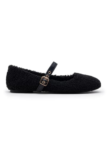 Foreverfolie Ballerinas in Schwarz