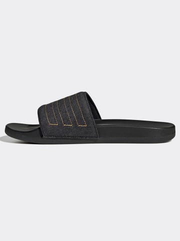 adidas Pantoletten in Schwarz