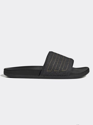 adidas Pantoletten in Schwarz