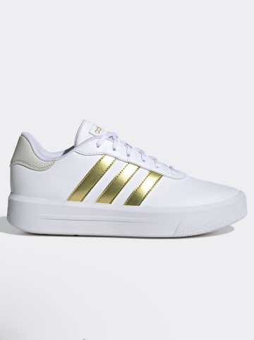 adidas Sneakers wit/goud/goudkleurig
