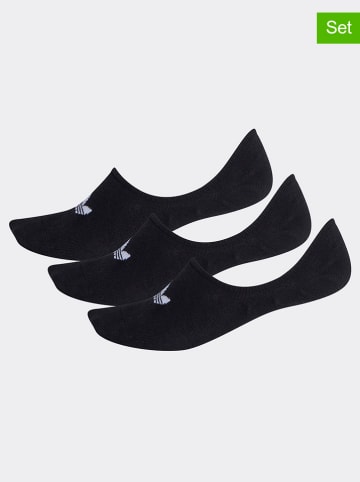 adidas 3er-Set: Sneakerssocken in Schwarz