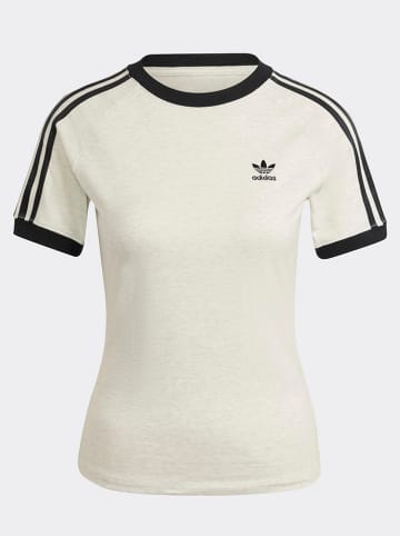 adidas Shirt crème/zwart
