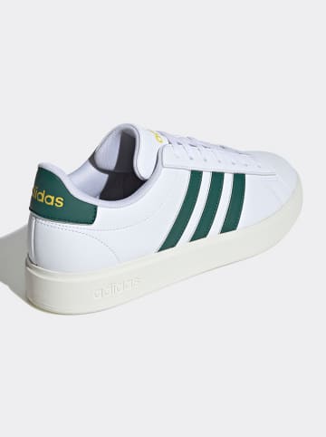 adidas Leren sneakers wit/groen