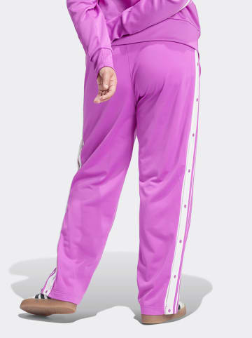 adidas Sweathose in Pink/ Weiß
