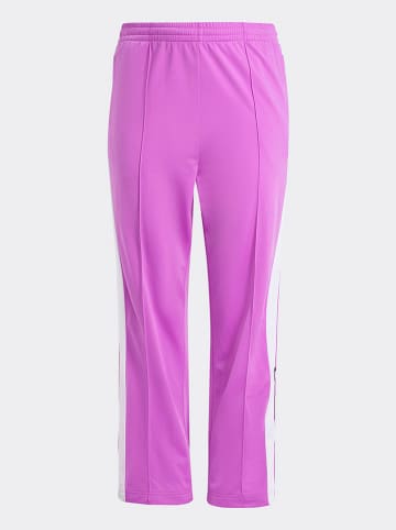 adidas Sweathose in Pink/ Weiß
