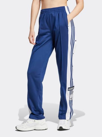 adidas Sweathose in Blau/ Weiß