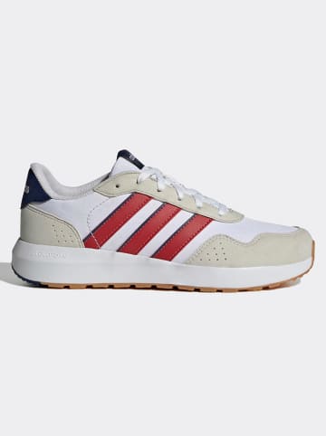 adidas Sneakersy w kolorze biało-beżowo-czerwonym