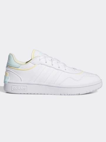 adidas Sneakers in Weiß/ Hellblau/ Gelb