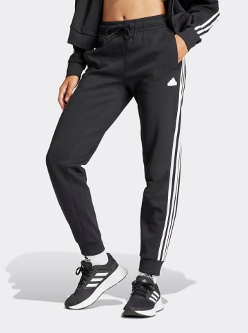 adidas Sweathose in Anthrazit/ Weiß