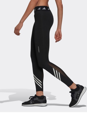 adidas Trainingsleggings in Schwarz/ Weiß