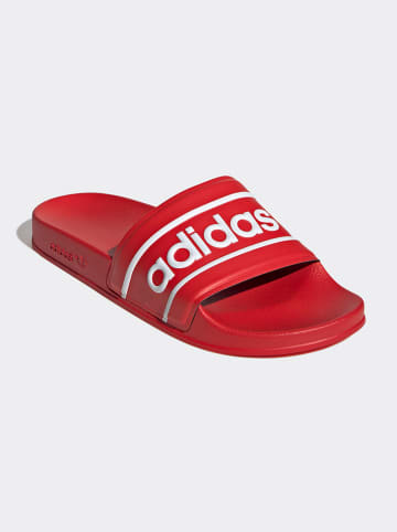 adidas Pantoletten in Rot