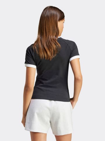 adidas Shirt in Schwarz/ Weiß