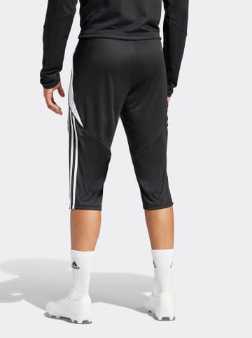 adidas Spodnie sportowe w kolorze czarno-białym