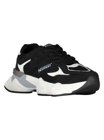Geographical Norway Sneakersy "Ograve" w kolorze czarnym