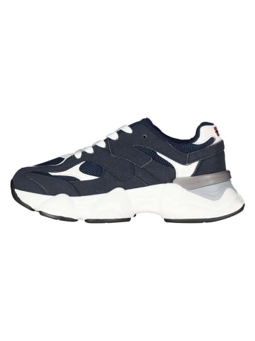 Geographical Norway Sneakersy "Ograve" w kolorze granatowym
