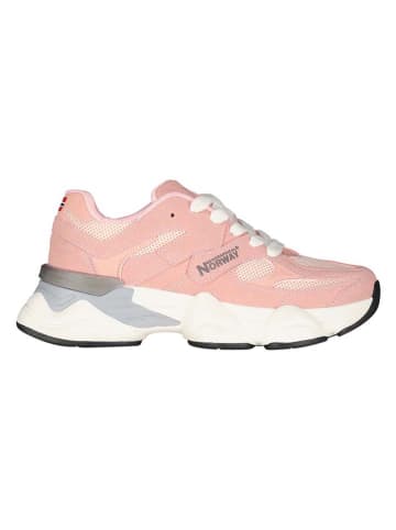 Geographical Norway Sneakers "Ograve" lichtroze