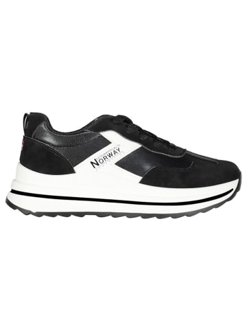 Geographical Norway Sneakers "Orose" in Schwarz