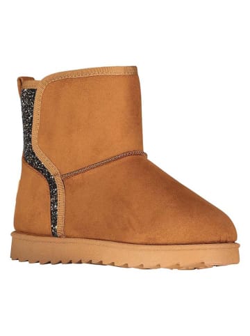 Geographical Norway Winterboots "Olga" in Hellbraun