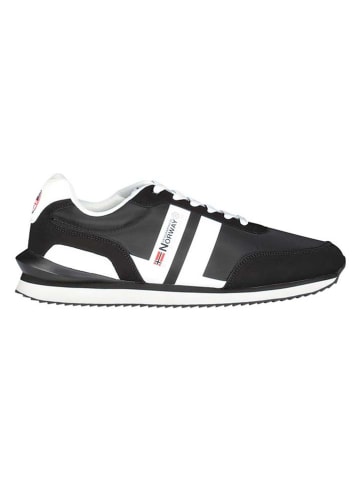 Geographical Norway Sneakersy "Orlando" w kolorze czarnym